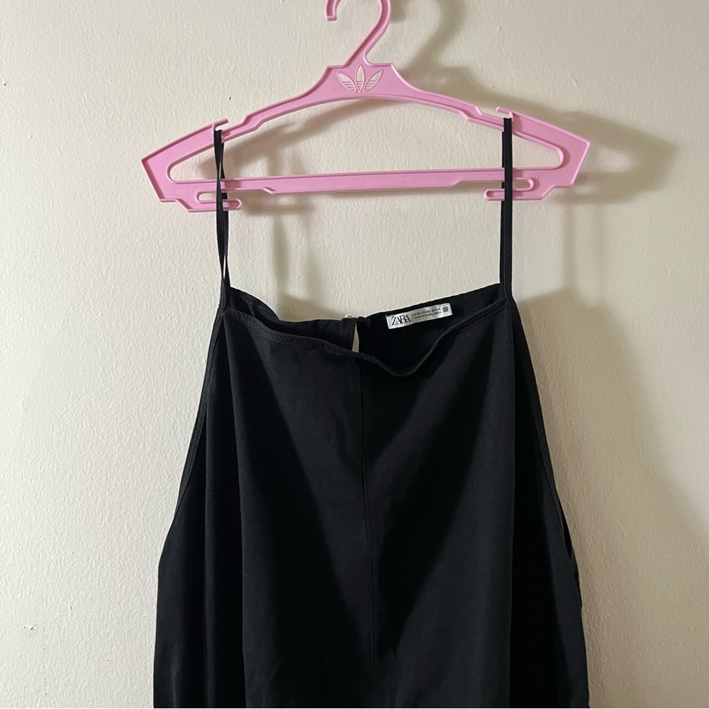 Zara Loose Black Romper (XL)